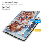 Custodia per iPad Air 10,5" (201) Cute Tiger