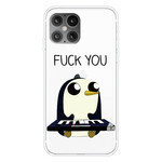 Custodia iPhone 12 Pro Max Penguin Fuck You