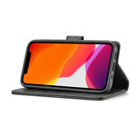 Cover per iPhone 12 Pro Max LC.IMEEKE effetto pelle