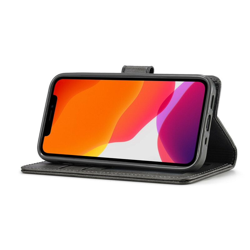 Cover per iPhone 12 Pro Max LC.IMEEKE effetto pelle