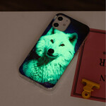 Custodia per iPhone 12 Max / 12 Pro Serie Wolf Fluorescente