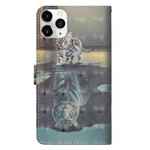 Custodia per iPhone 12 Max / 12 Pro Light Spot Ernest Le Tigre