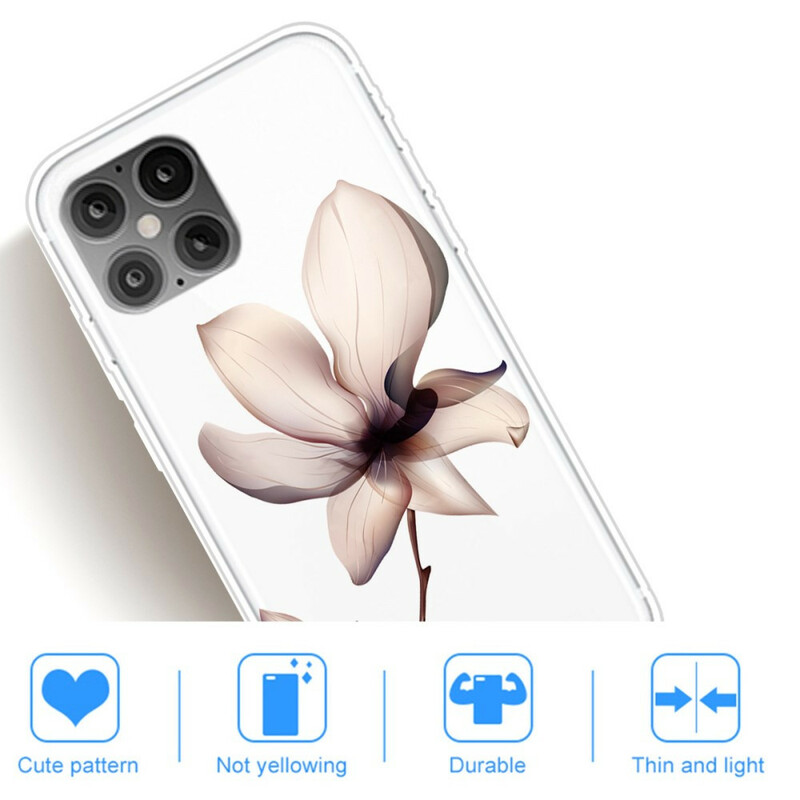 Custodia floreale premium per iPhone 12 Max / 12 Pro