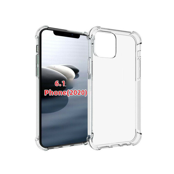 IPhone 12 Max / 12 Pro Guscio trasparente Angoli rinforzati