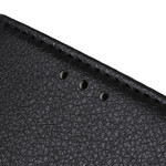 Cover per iPhone 12 Max / 12 Pro Texture Litchi Premium