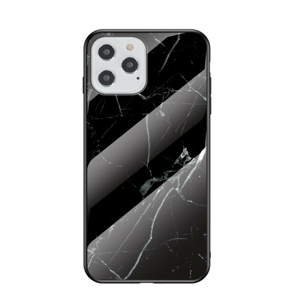 iPhone 12 Max / 12 Pro Case Marmo Colori Vetro Temperato