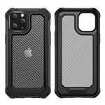 Custodia trasparente in fibra di carbonio per iPhone 12 Max / 12 Pro