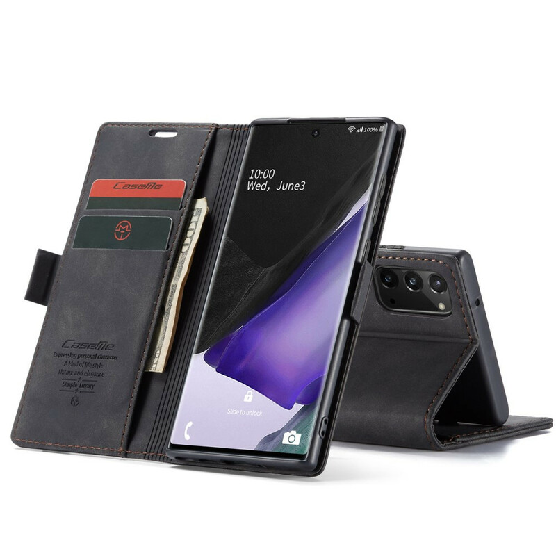 Samsung Galaxy Note 20 Custodia CASEME in similpelle