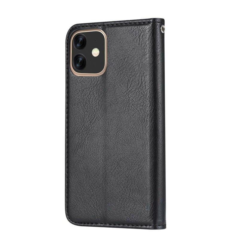 Custodia Flip Cover per iPhone 12 Max / 12 Pro in similpelle