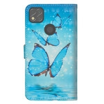 Custodia Xiaomi Redmi 9C Flying Blue Butterflies