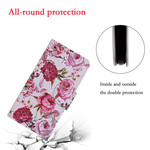 Custodia Xiaomi Redmi 9C Flower Retro