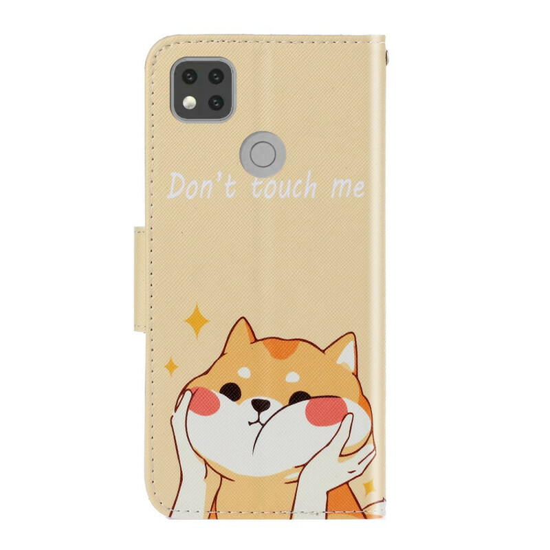 Custodia Xiaomi Redmi 9C Cat Don't Touch Me Strap