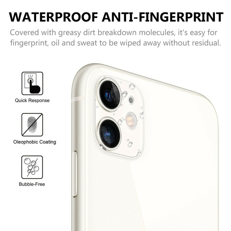 iPhone 12 Protezione lente in vetro temperato