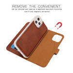 Cover per iPhone 12 Pro Max Style in pelle Vielli Custodia staccabile