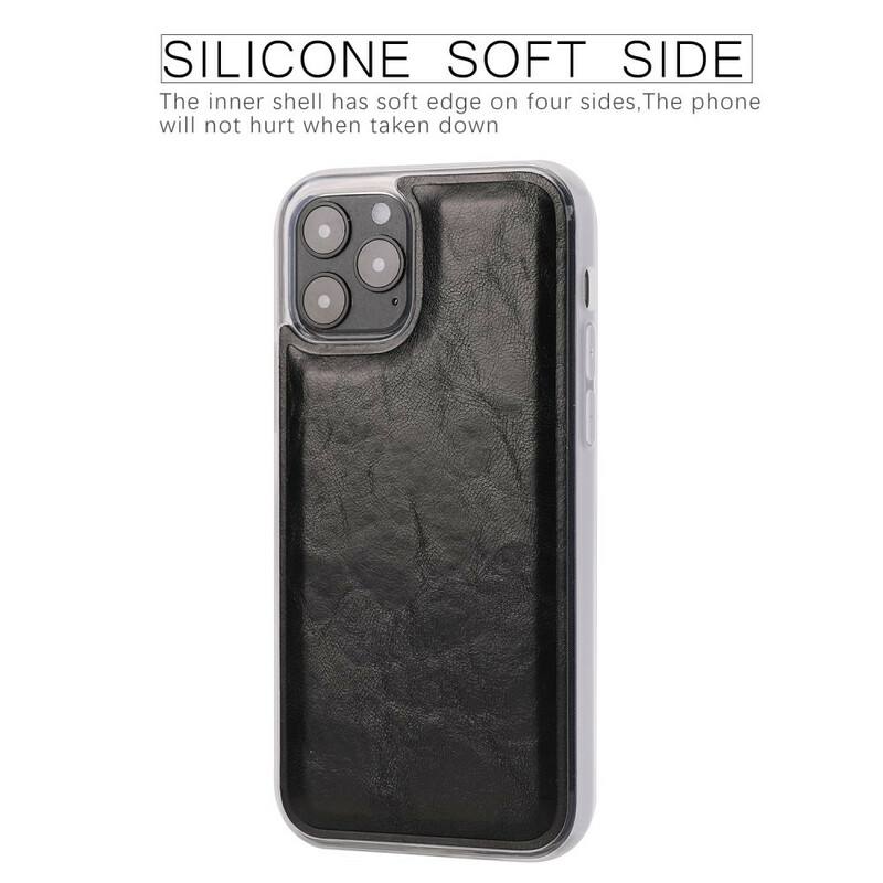 Custodia iPhone 12 Max / 12 Pro Style in pelle Vielli Detachable Cover