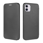 Flip Cover iPhone 12 Max / 12 Pro in fibra di carbonio