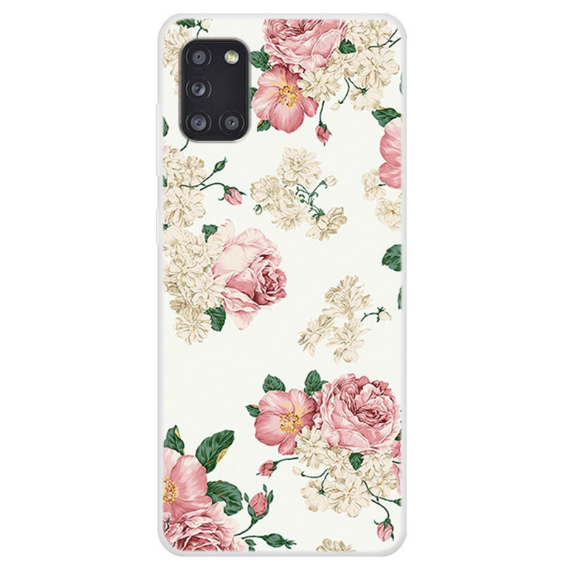 Samsung Galaxy A31 Custodia Liberty Flowers