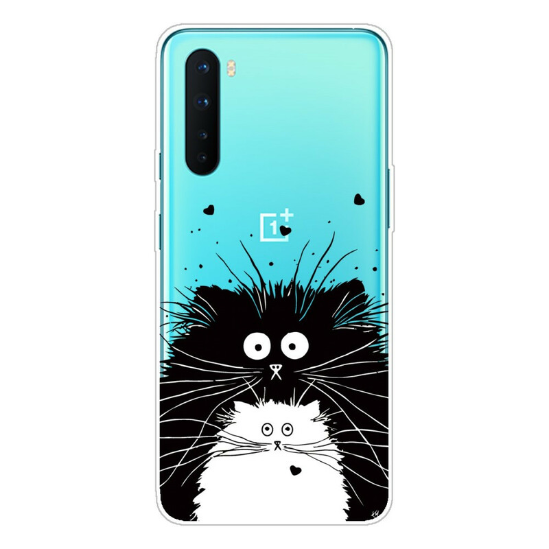 Caso OnePlus Nord Guarda i gatti