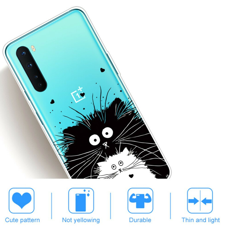 Caso OnePlus Nord Guarda i gatti