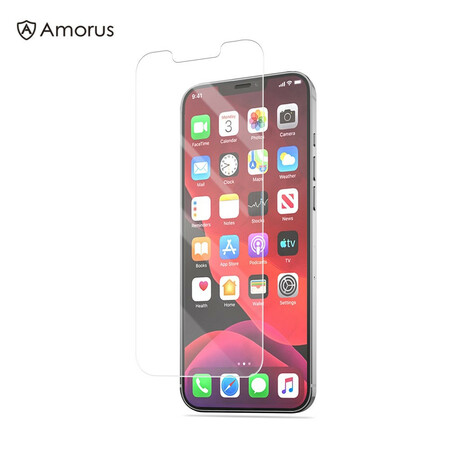 Protezione in vetro temperato HD AMOROUS per iPhone 12 Max / 12 Pro