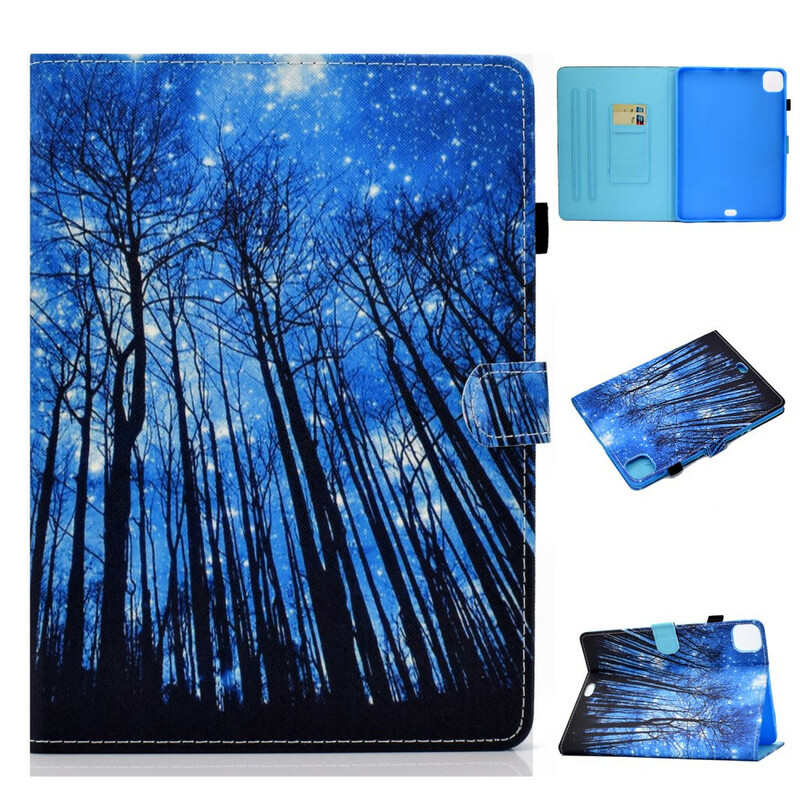 Custodia per iPad Air 10,9" (2020) Night Forest