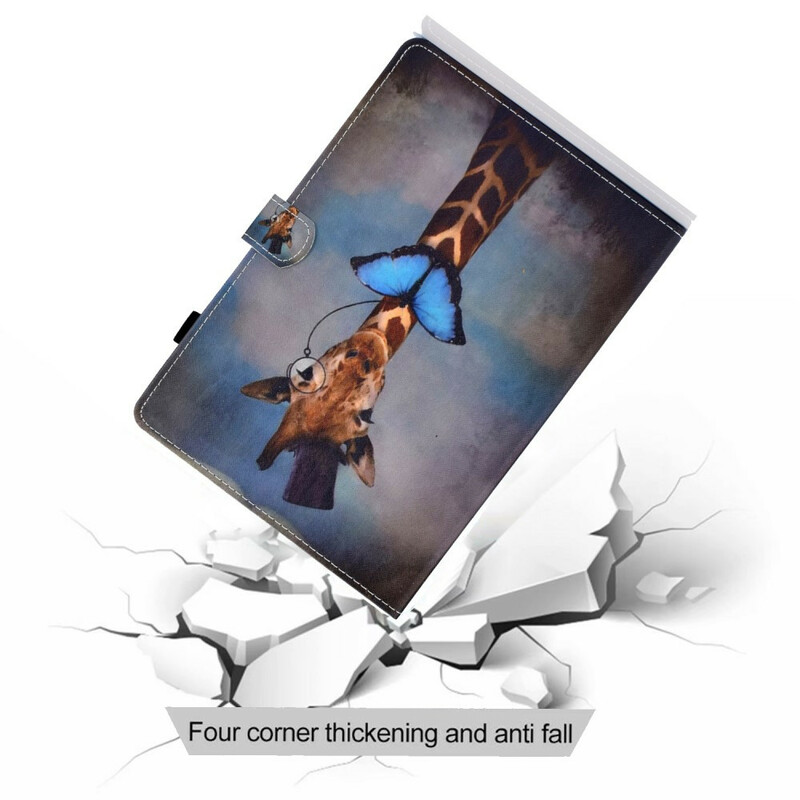 Custodia per iPad Air 10,9" (2020) Chic Giraffe