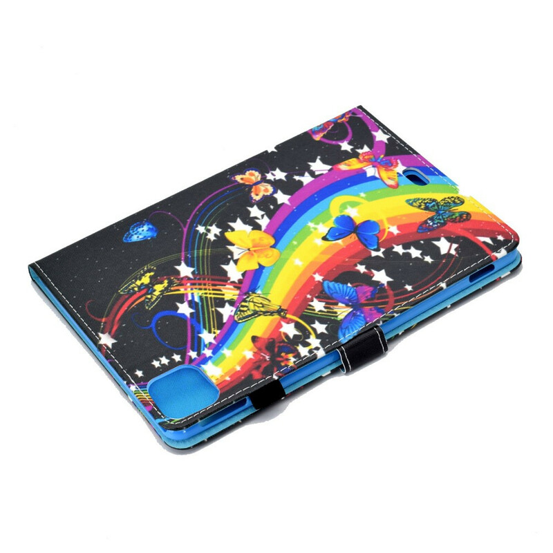 Custodia per iPad Air 10,9" (2020) Rainbow Butterflies