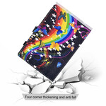 Custodia per iPad Air 10,9" (2020) Rainbow Butterflies