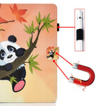 Custodia per iPad Air 10,9" (2020) Cute Panda