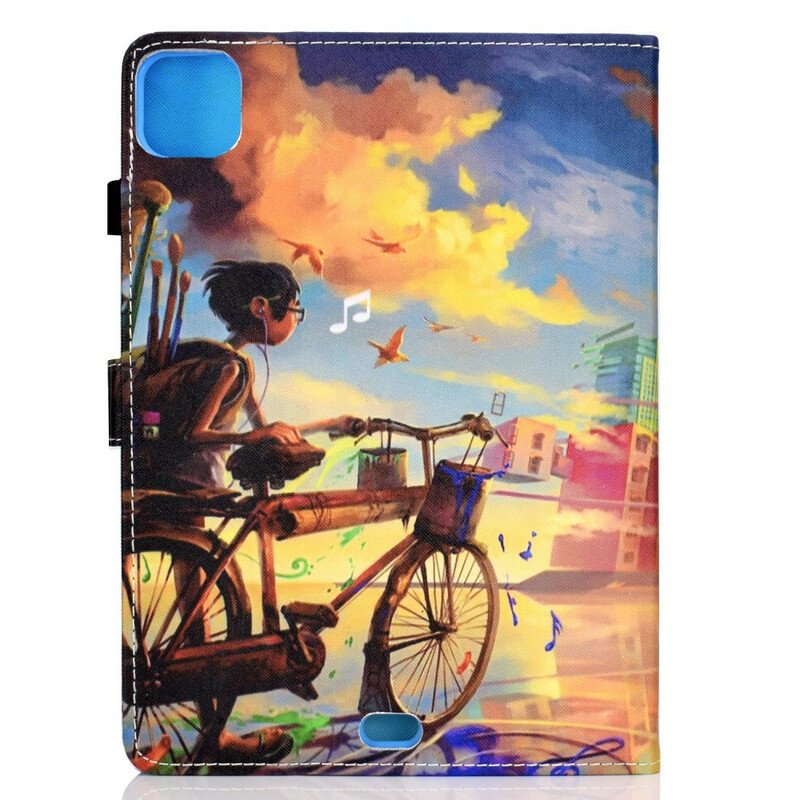 iPad Air 10,9" (2020) Custodia Bike Art