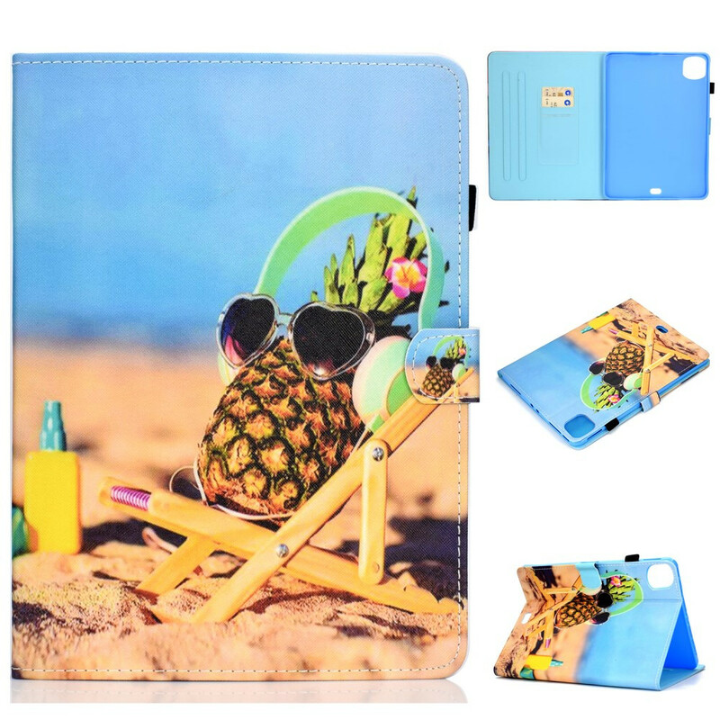 Custodia per iPad Air 10,9" (2020) Pineapple Beach