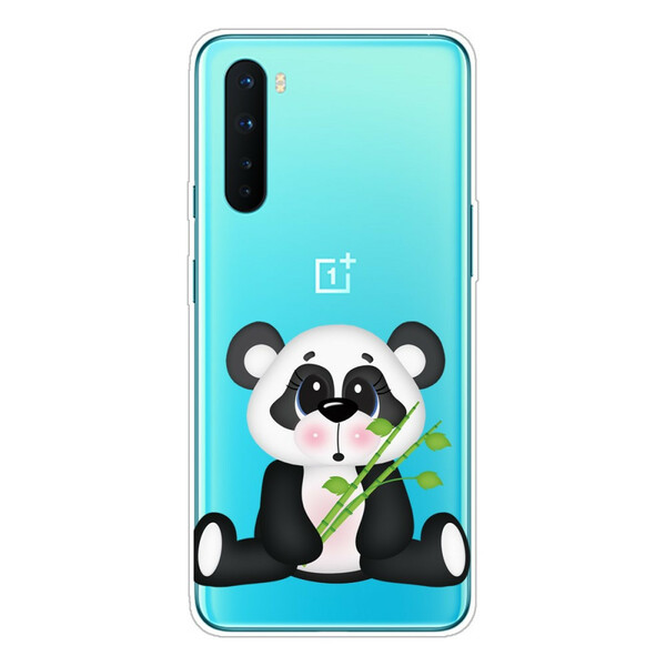 OnePlus Nord Custodia trasparente Panda Triste