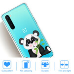 OnePlus Nord Custodia trasparente Panda Triste