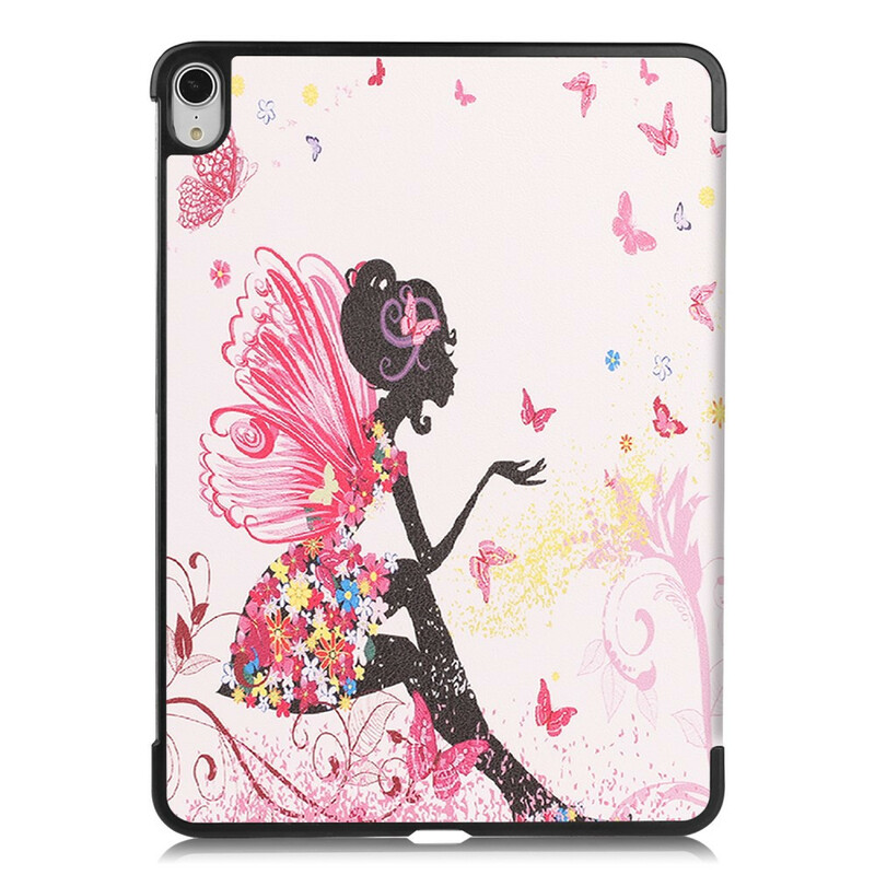 Custodia smart per iPad 10,5" (2020) similpelle Floral Fairy