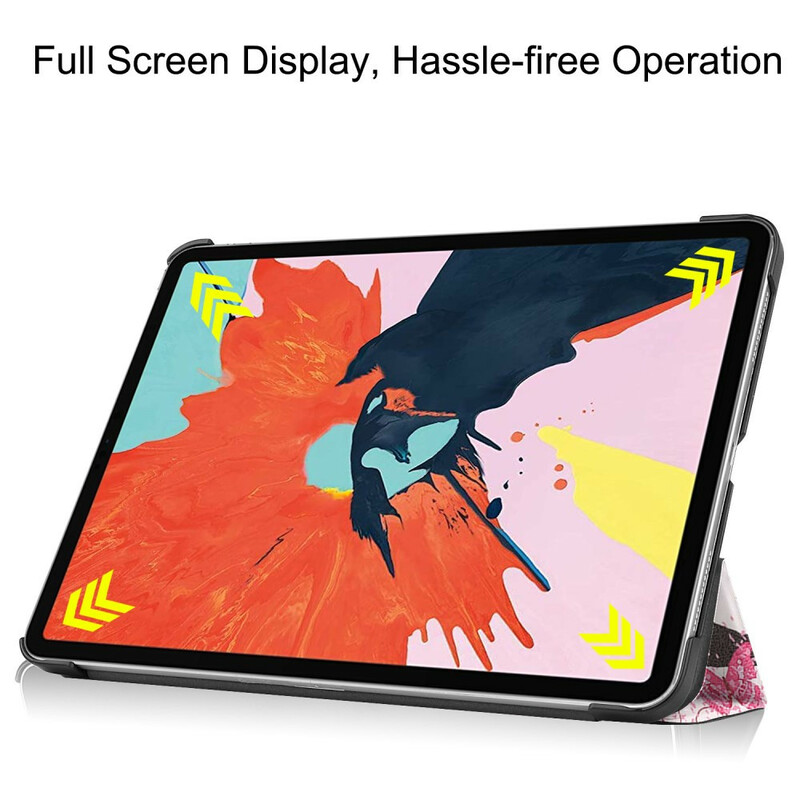 Custodia smart per iPad 10,5" (2020) similpelle Floral Fairy