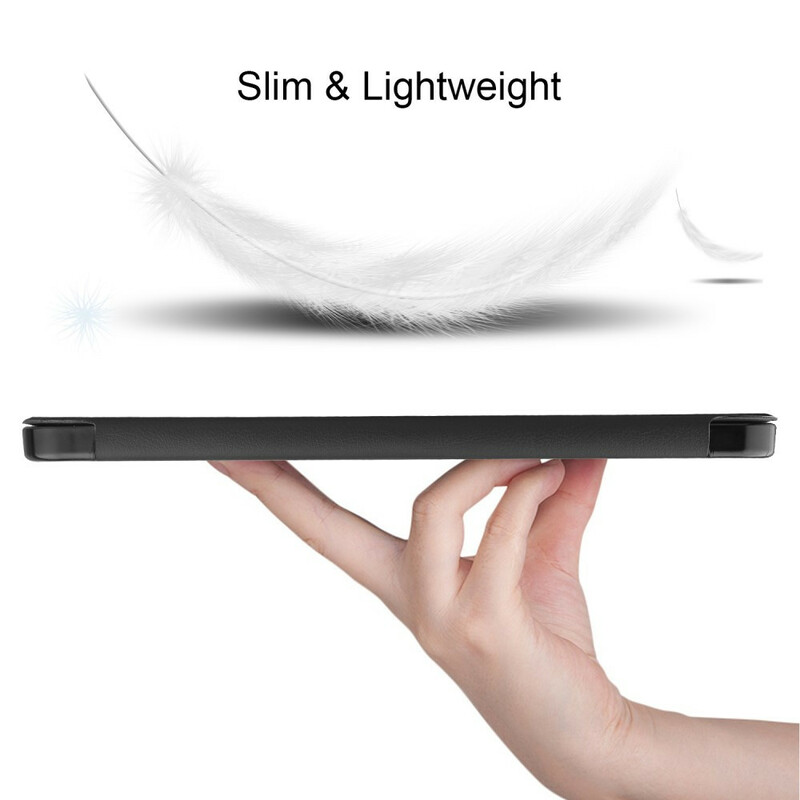 Smart Case iPad Air 10,9" (2020) Custodia in pelle stile litchi con stilo