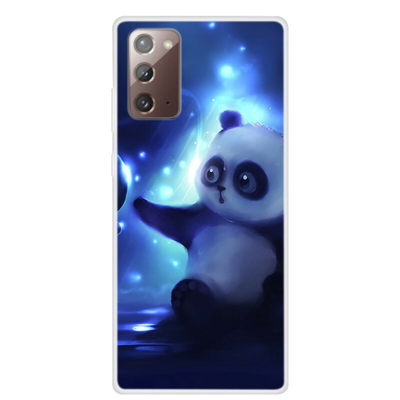 Samsung Galaxy Note 20 Cover Panda nello spazio