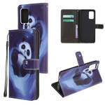 Samsung Galaxy S20 FE Custodia Panda Cosmonauts