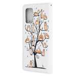 Samsung Galaxy S20 FE Custodia con cinturino Funky Cats