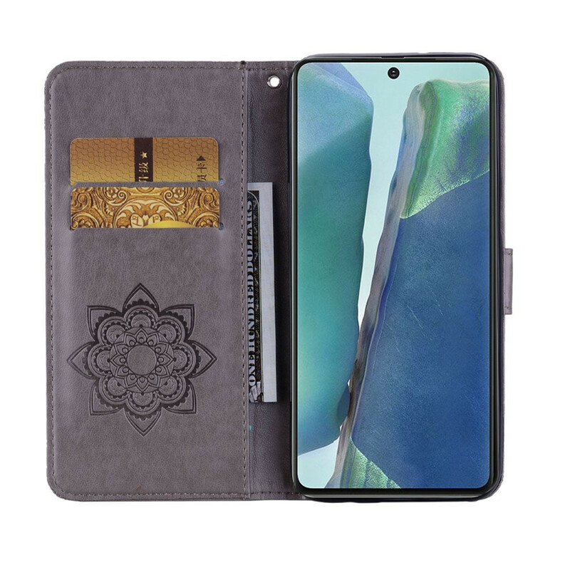 Samsung Galaxy Note 20 Custodia Mandala Owl e Charm