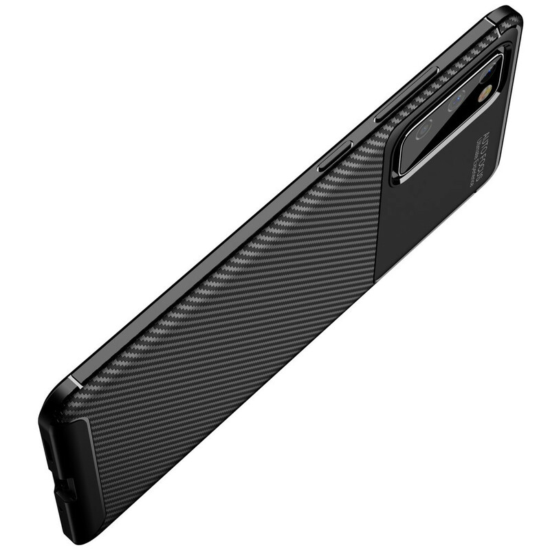 Samsung Galaxy S20 FE Custodia flessibile con struttura in fibra di carbonio