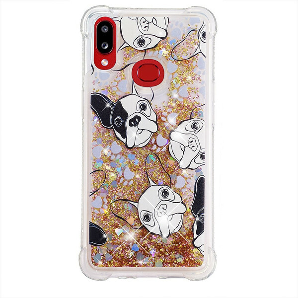 Samsung Galaxy A10s Mr Dog Custodia Glitter