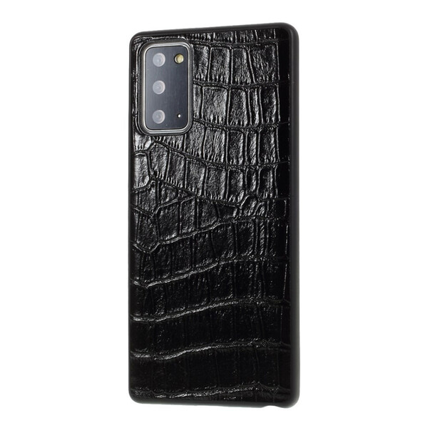 Samsung Galaxy Note 20 Custodia in vera pelle texture coccodrillo
