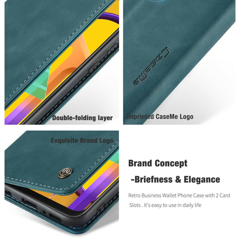 Flip Cover Samsung Galaxy M21 in similpelle