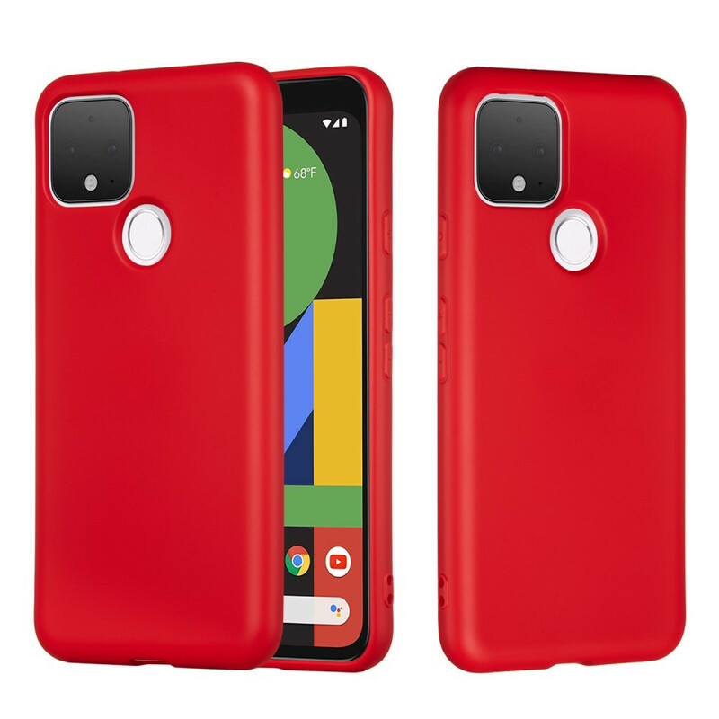 Custodia per Google Pixel 5 Design in silicone liquido