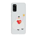 Custodia per Samsung Galaxy S20 Love Chicken