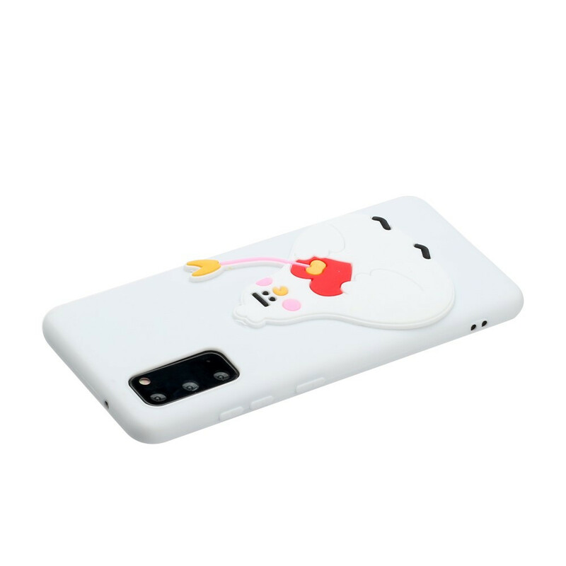 Custodia per Samsung Galaxy S20 Love Chicken