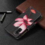 Samsung Galaxy S20 Tasca con zip Fiore