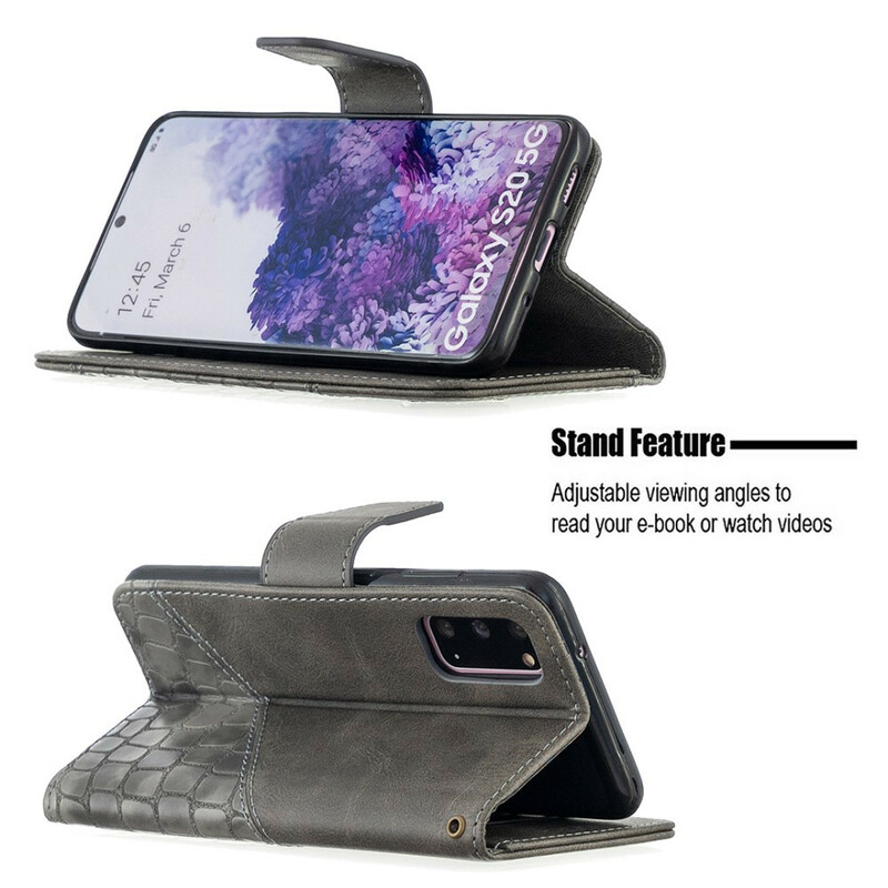Samsung Galaxy S20 Classic Custodia in pelle di coccodrillo