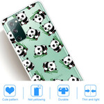 Samsung Galaxy S20 FE Custodia Little Pandas